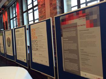 Posterausstellung auf der OA-Week 2017